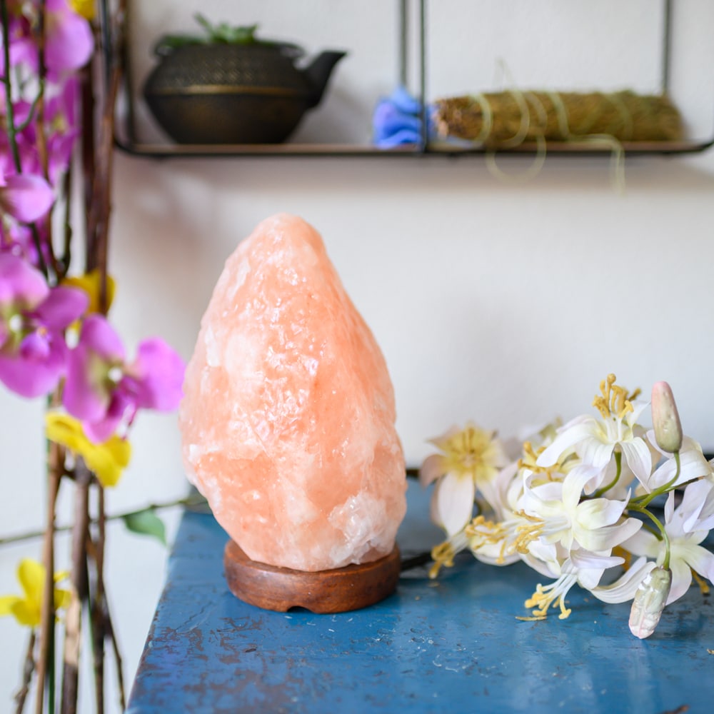 Himalaya Zoutlamp Roze (1-2 kg) ca. 15 x 11 x 9 cm