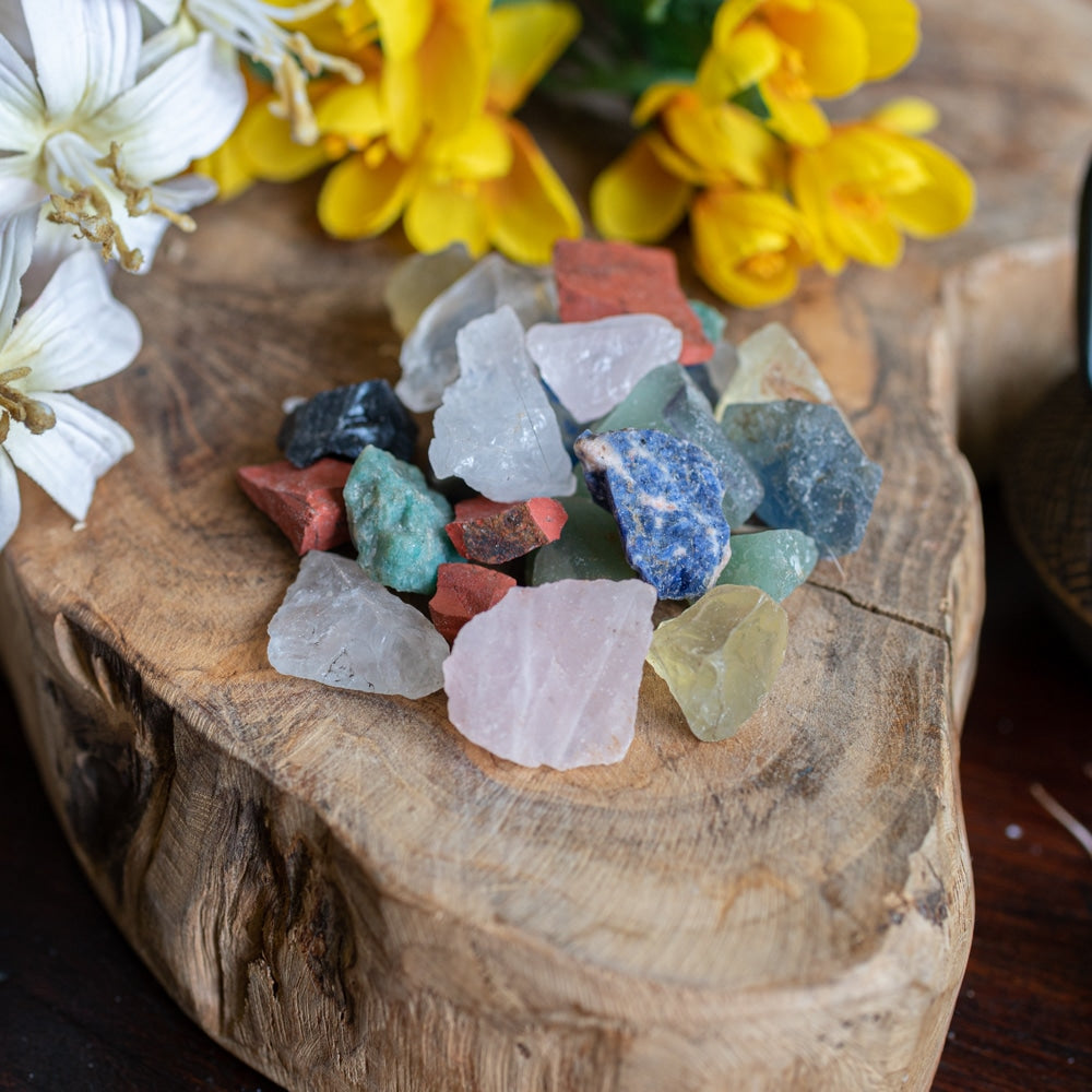 Ruwe Edelsteen Mix (200 gram)