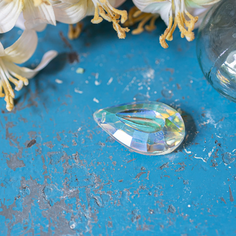 Regenboogkristal Bindi Parelmoer (50 mm)