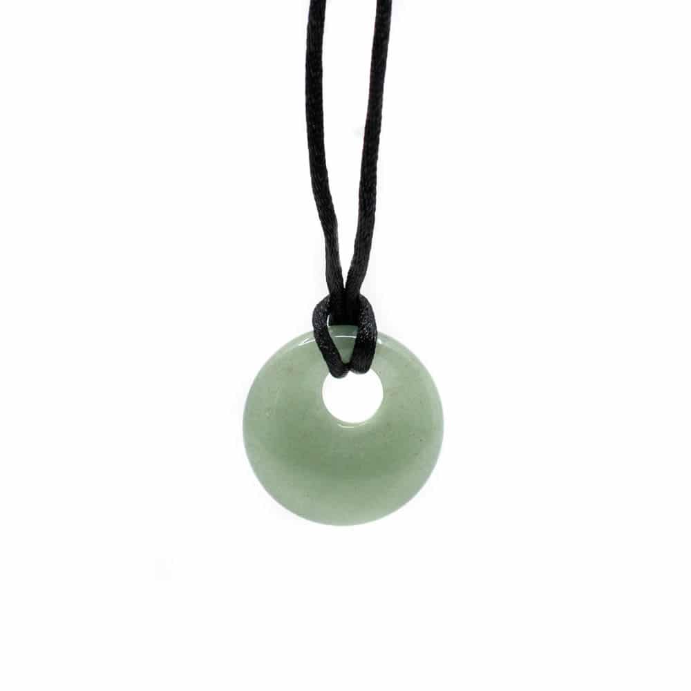 Edelsteen Donut Groene Aventurijn (20 mm)
