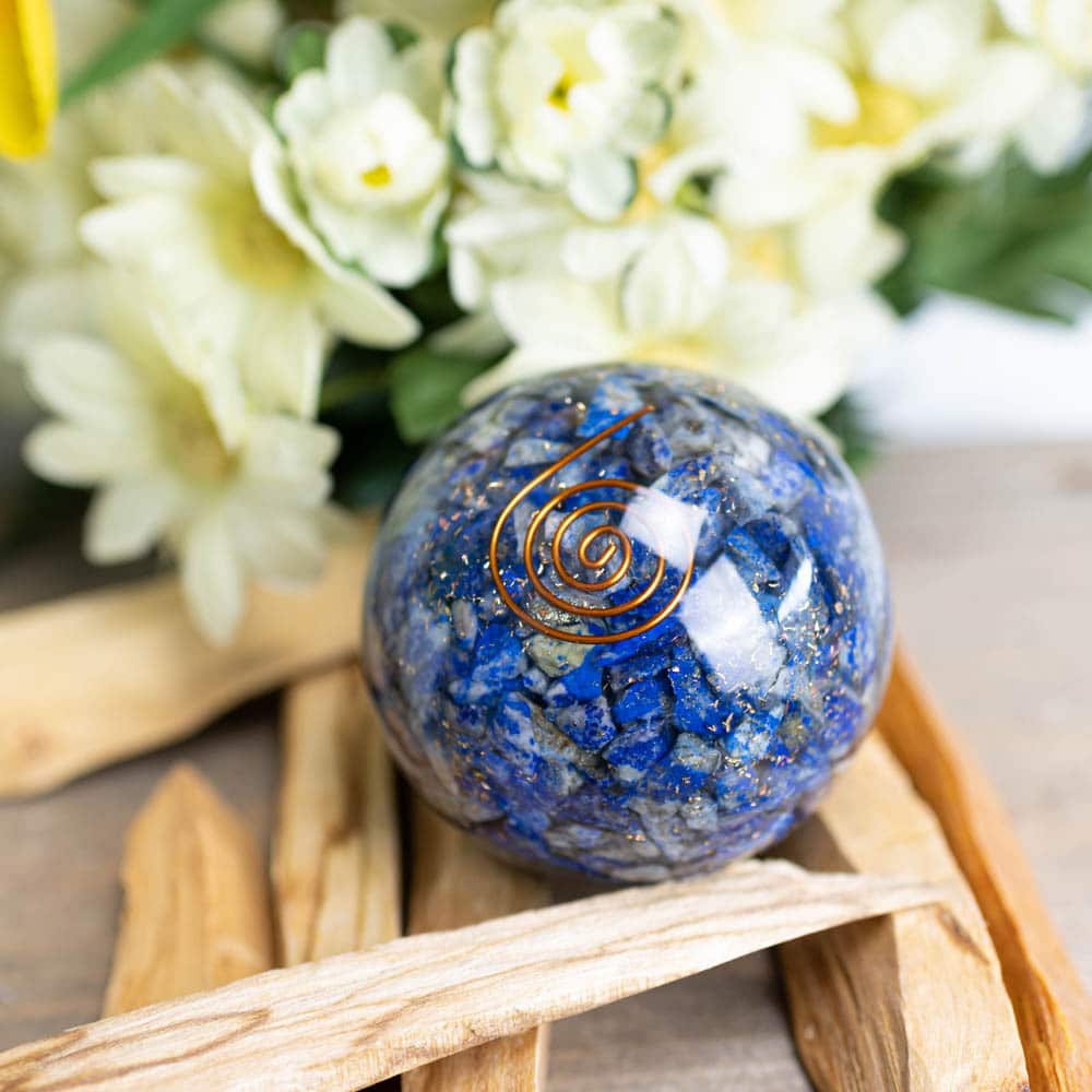 Orgoniet Bol Lapis Lazuli (60 mm)