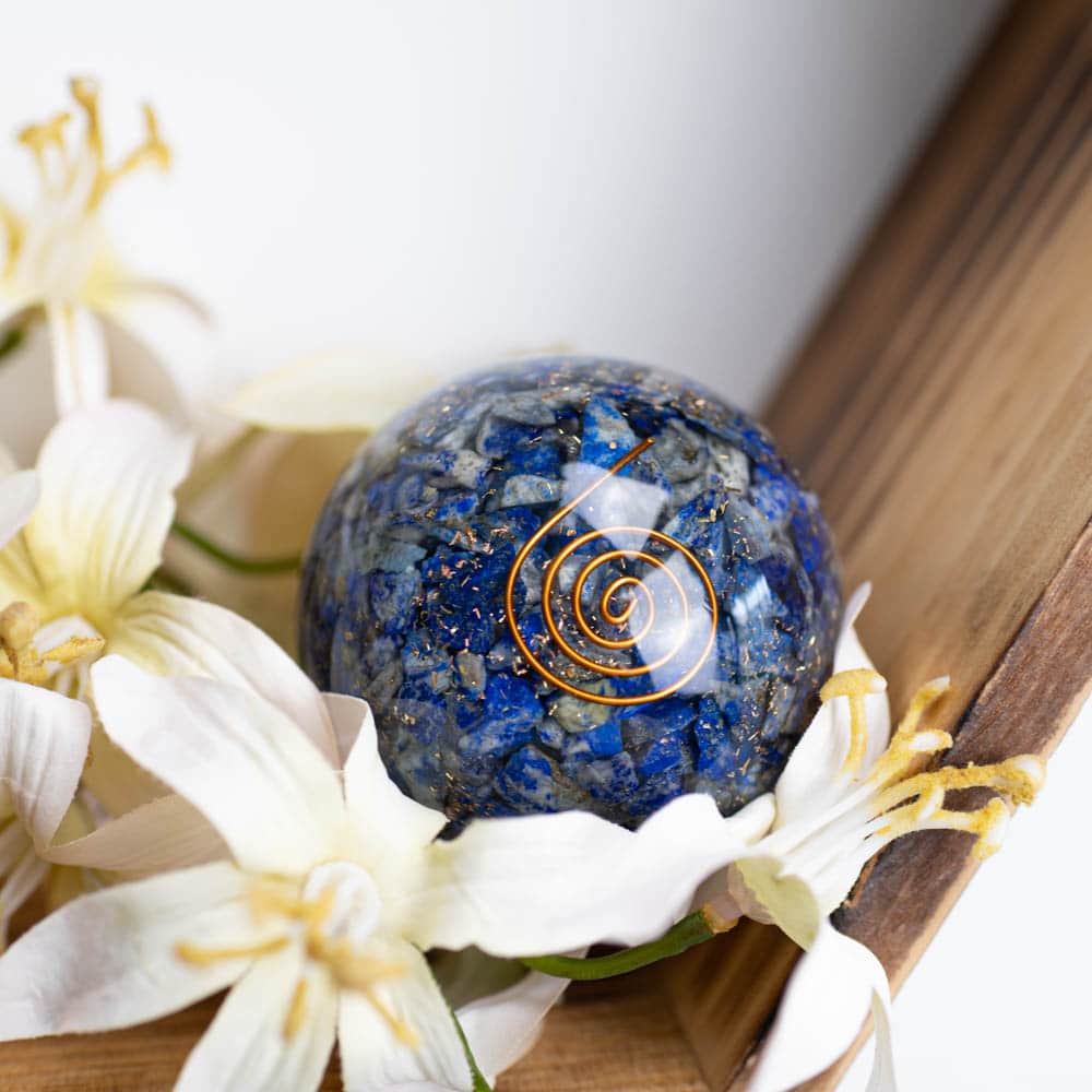 Orgoniet Bol Lapis Lazuli (60 mm)