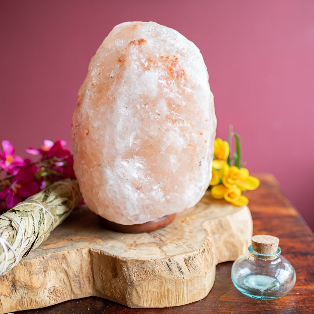 Himalaya Zoutlamp 4-6 kg – Roze – ca. 23 x 13 x 11 cm