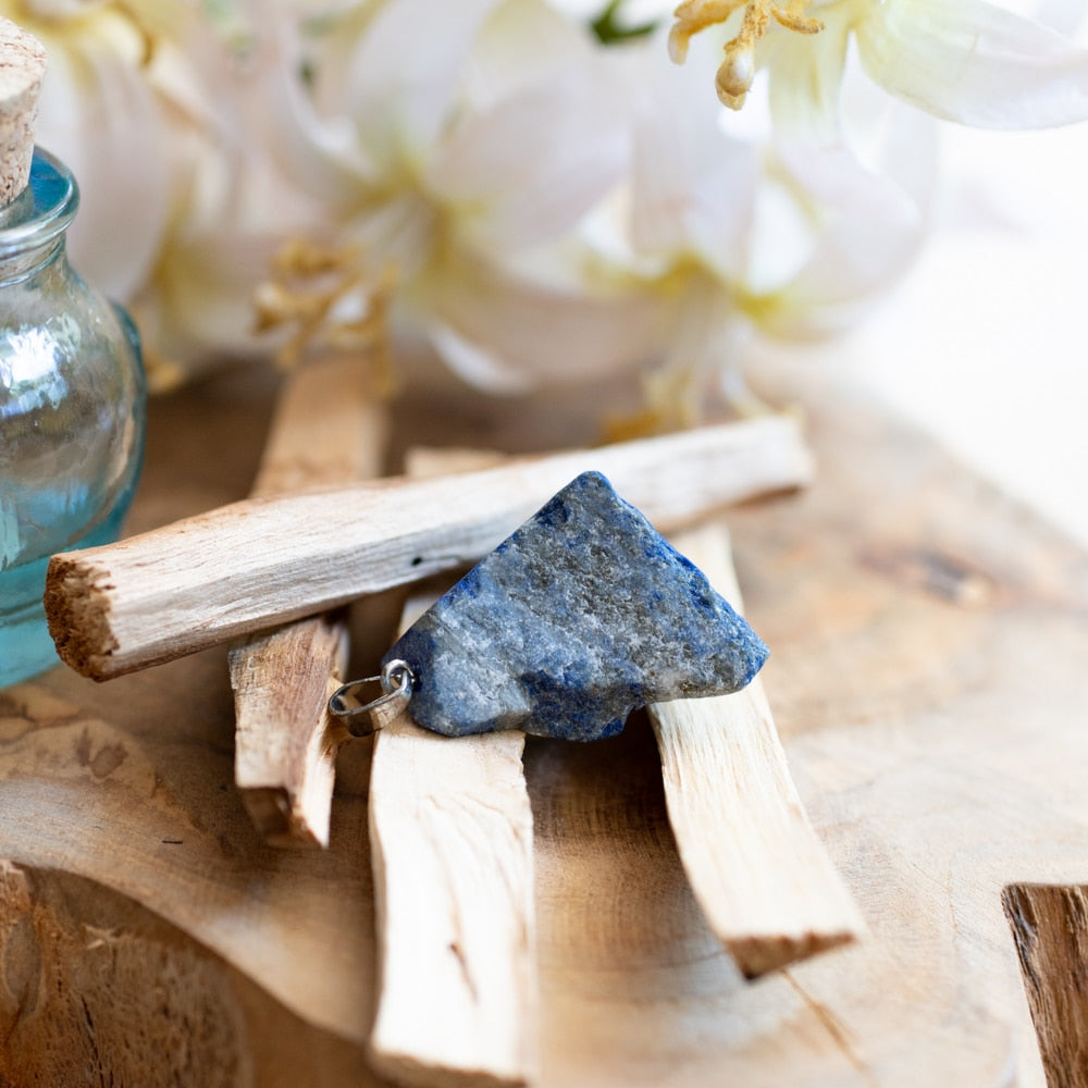 Ruwe Lapis Lazuli Hanger