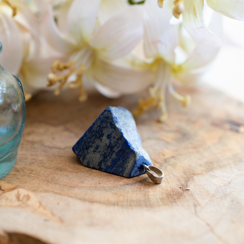 Ruwe Lapis Lazuli Hanger