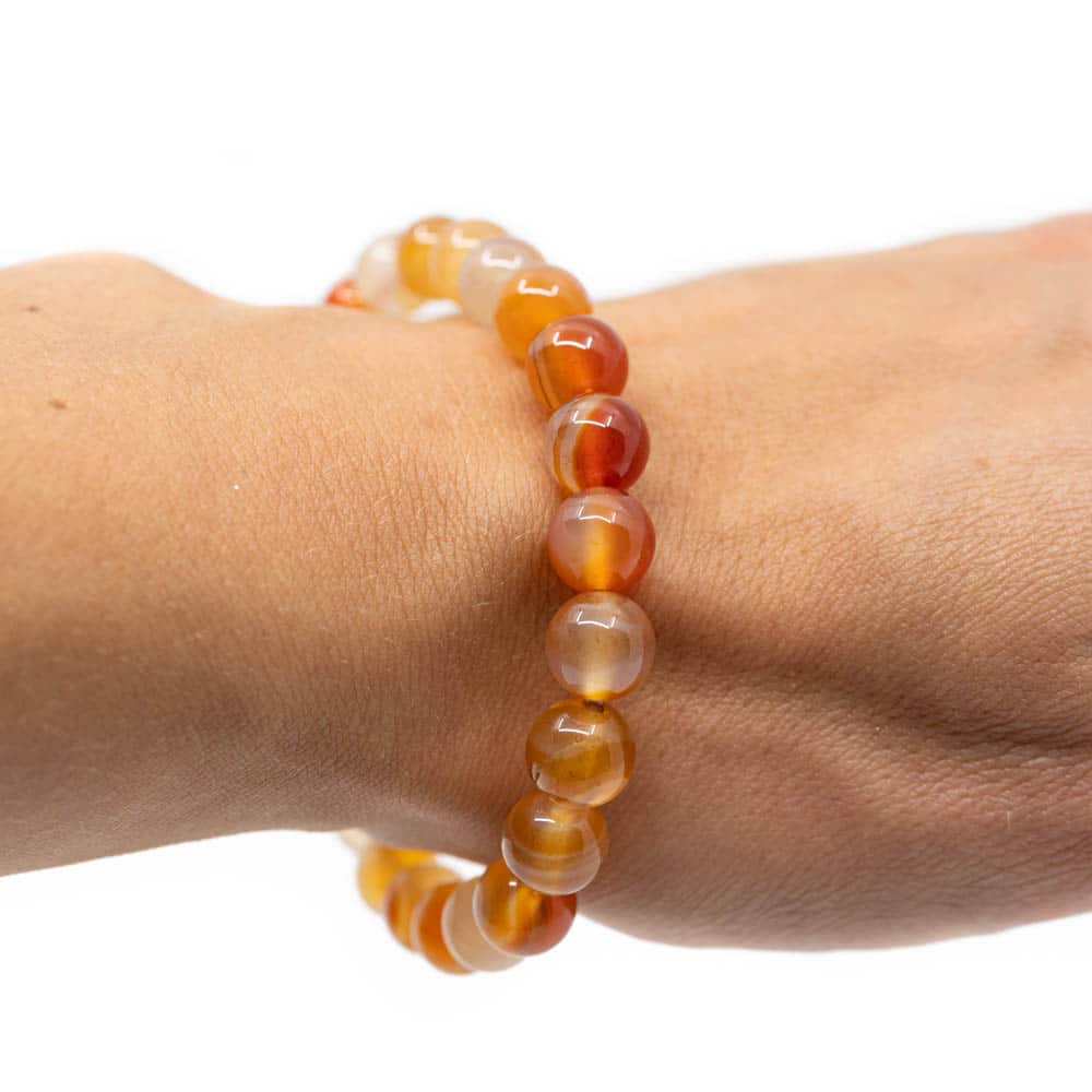 Edelsteen Armband Rode Agaat (18 cm)
