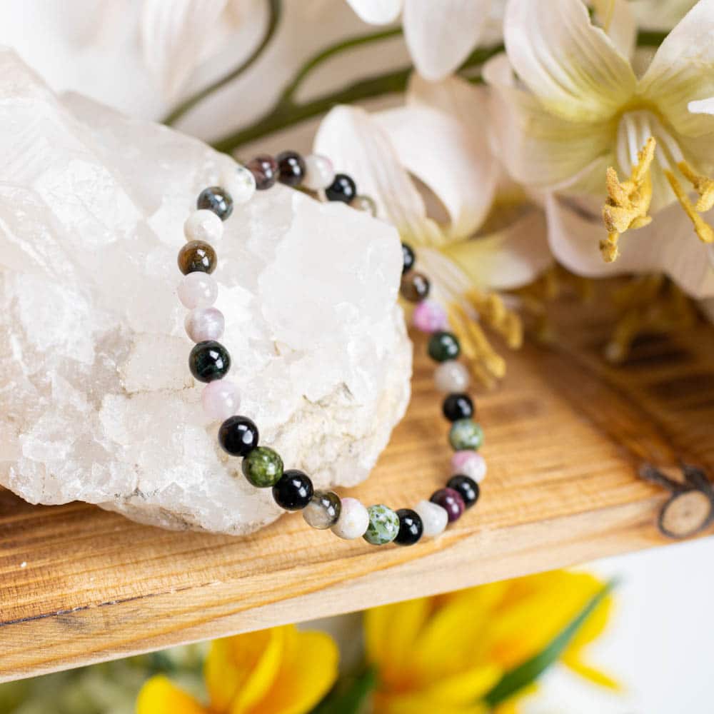 Edelsteen Armband Toermalijn Mix