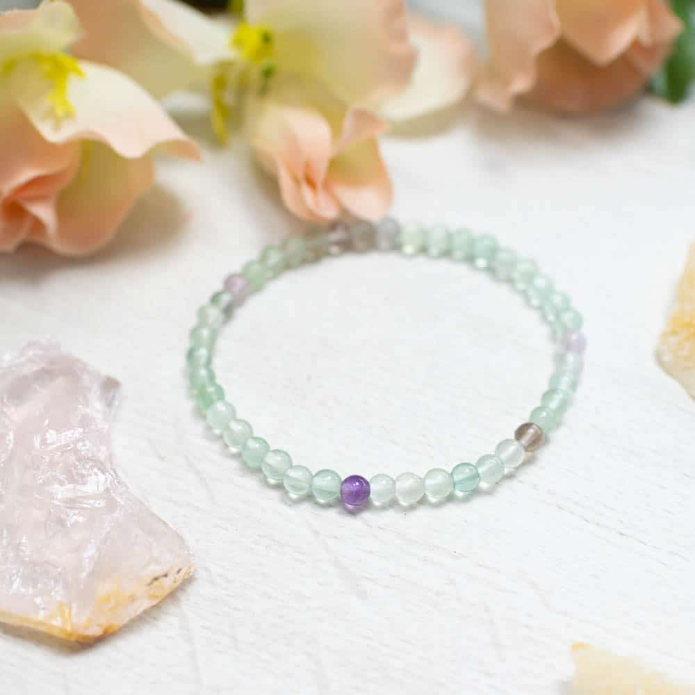 Edelsteen Armband Fluoriet