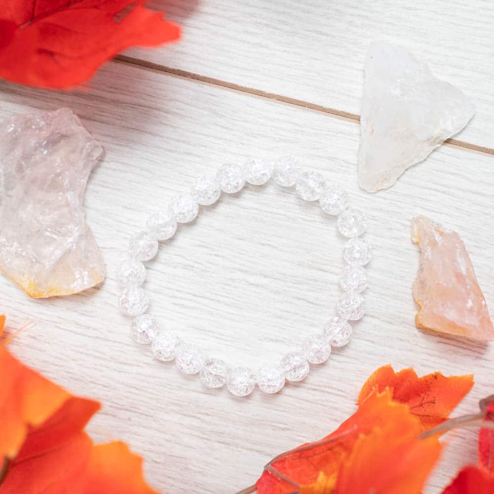 Edelsteen Armband Iris Bergkristal (18 cm)