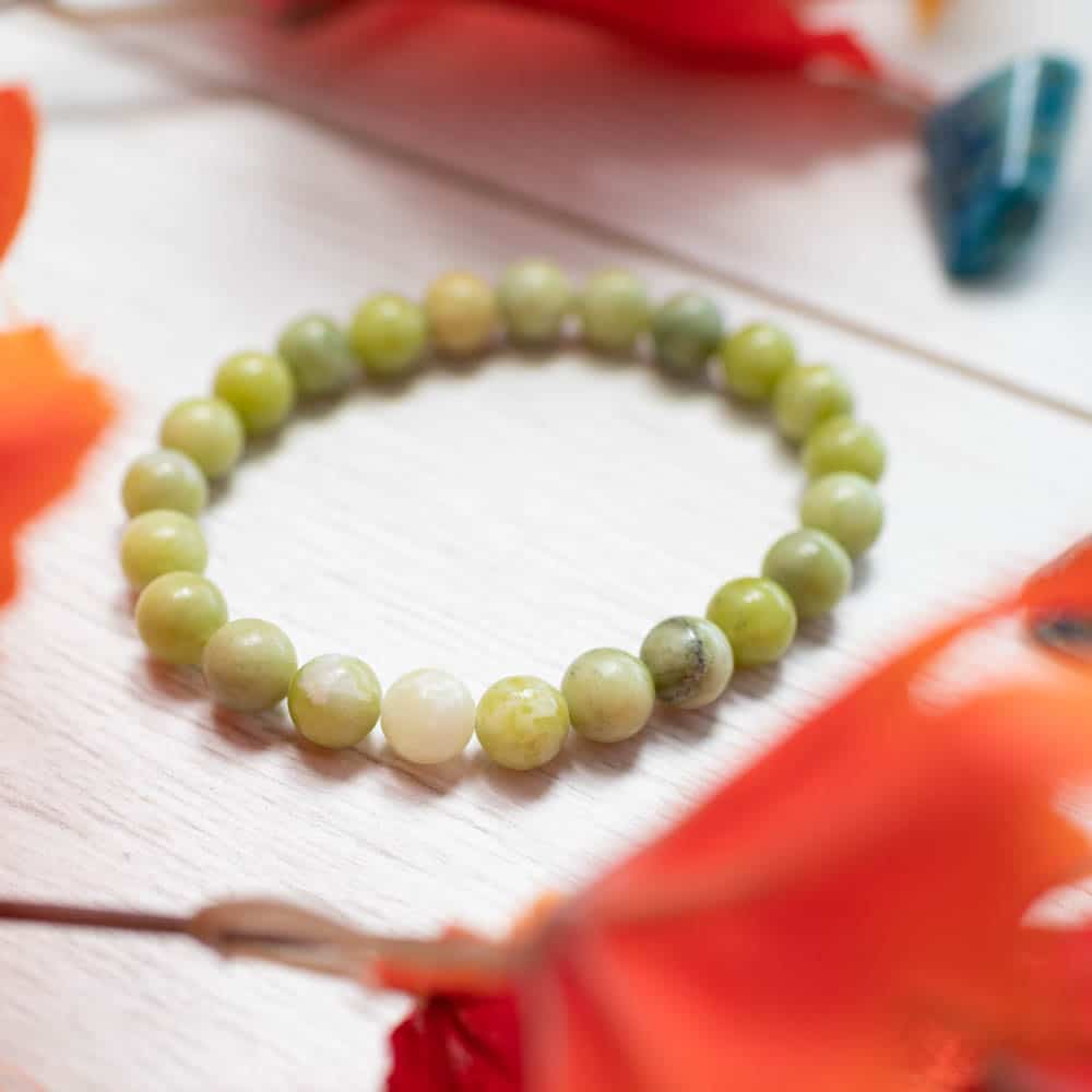 Edelsteen Armband Jade Groen