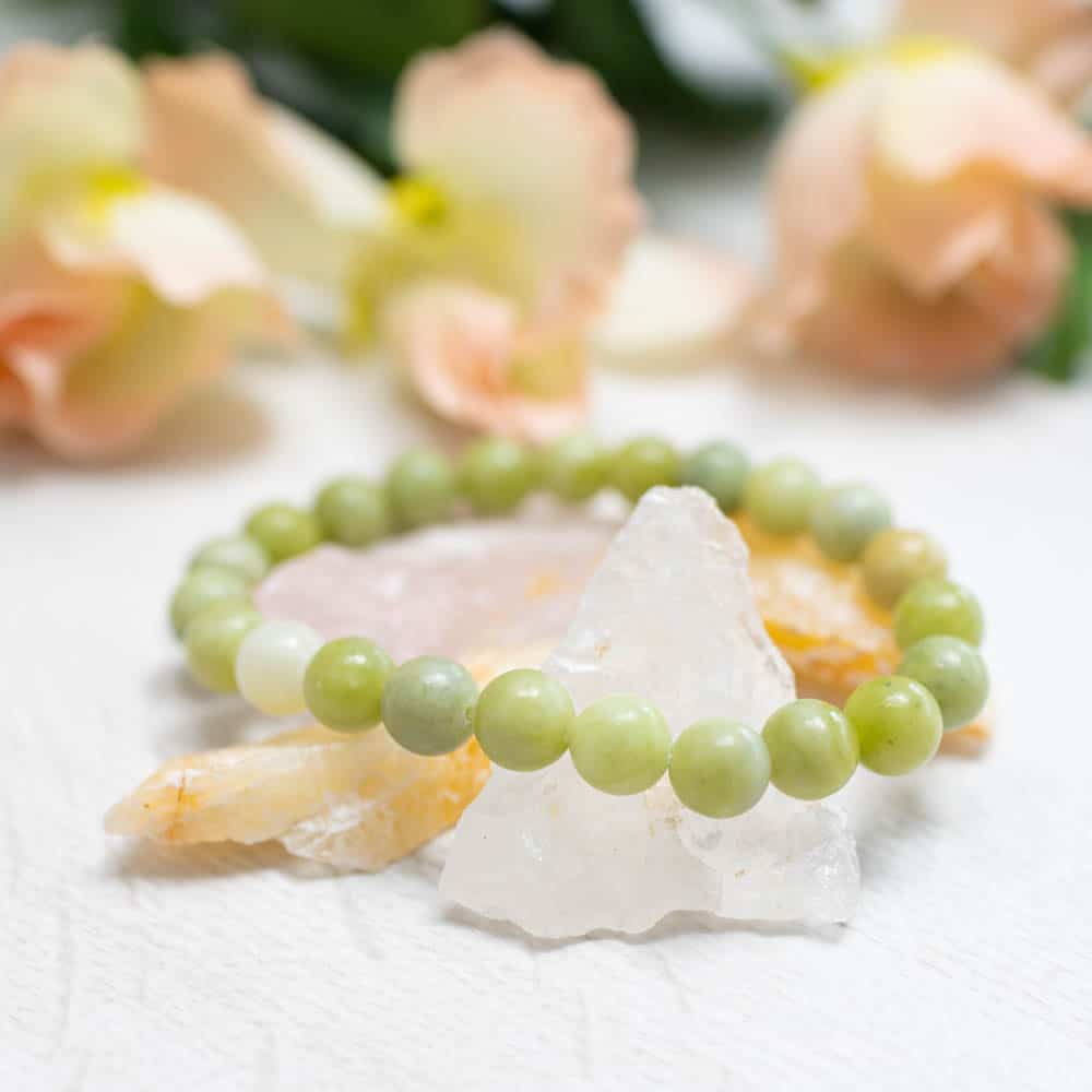Edelsteen Armband Jade Groen
