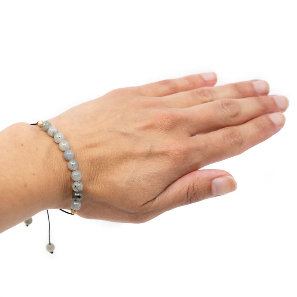 Edelsteen Armband Labradoriet Verstelbaar
