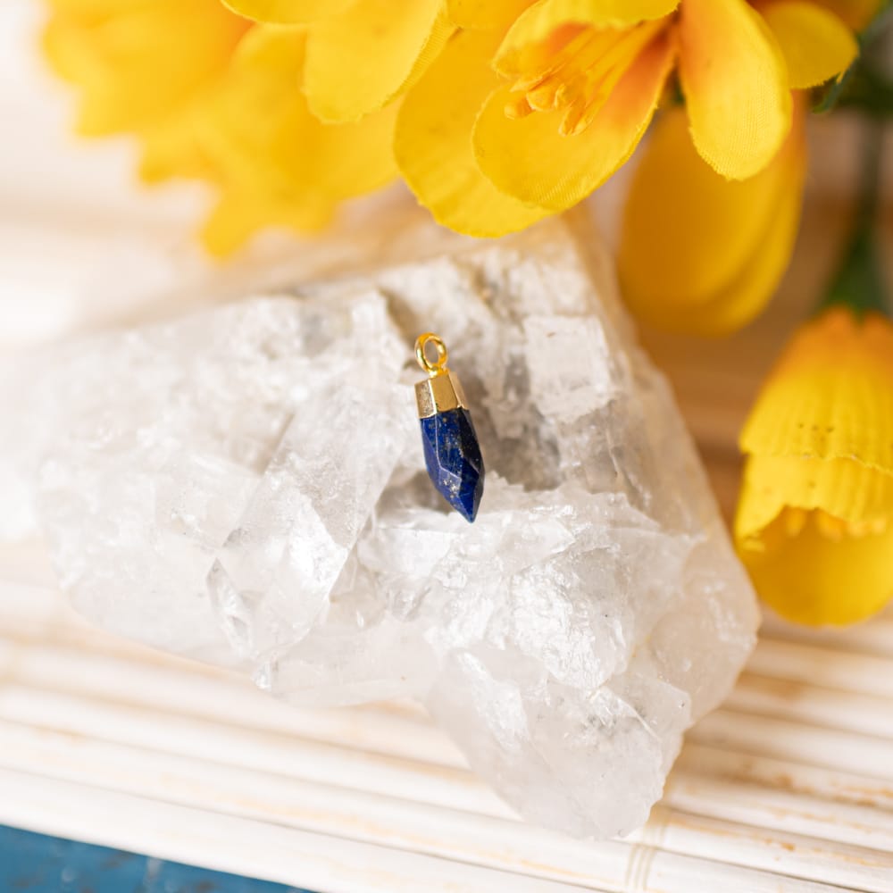Edelsteenhanger Punt Lapis Lazuli (12 mm)