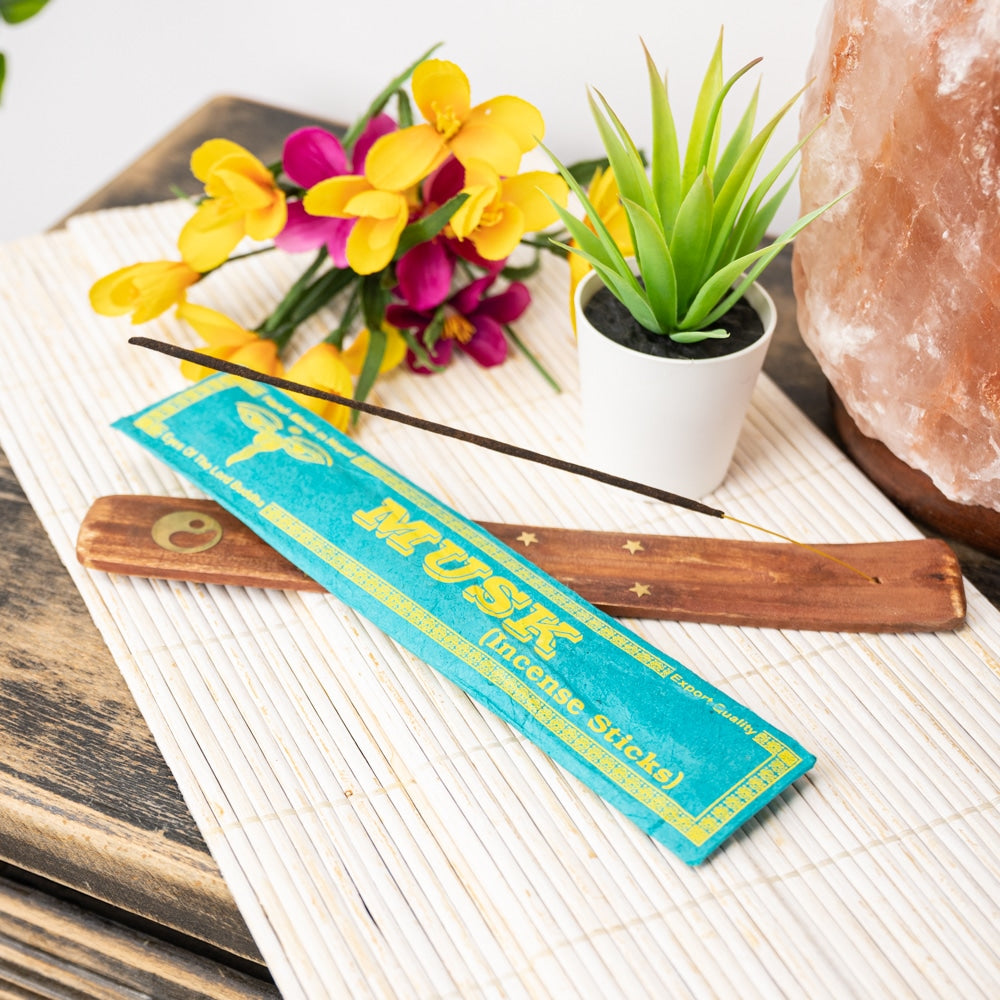 Wierook Tibetaans Stokjes – Musk (15 stuks)