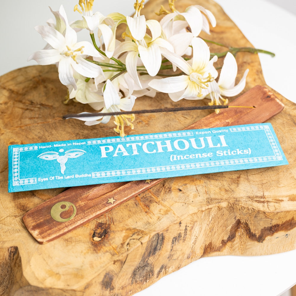 Wierook Tibetaans Stokjes – Patchouli (15 stuks)