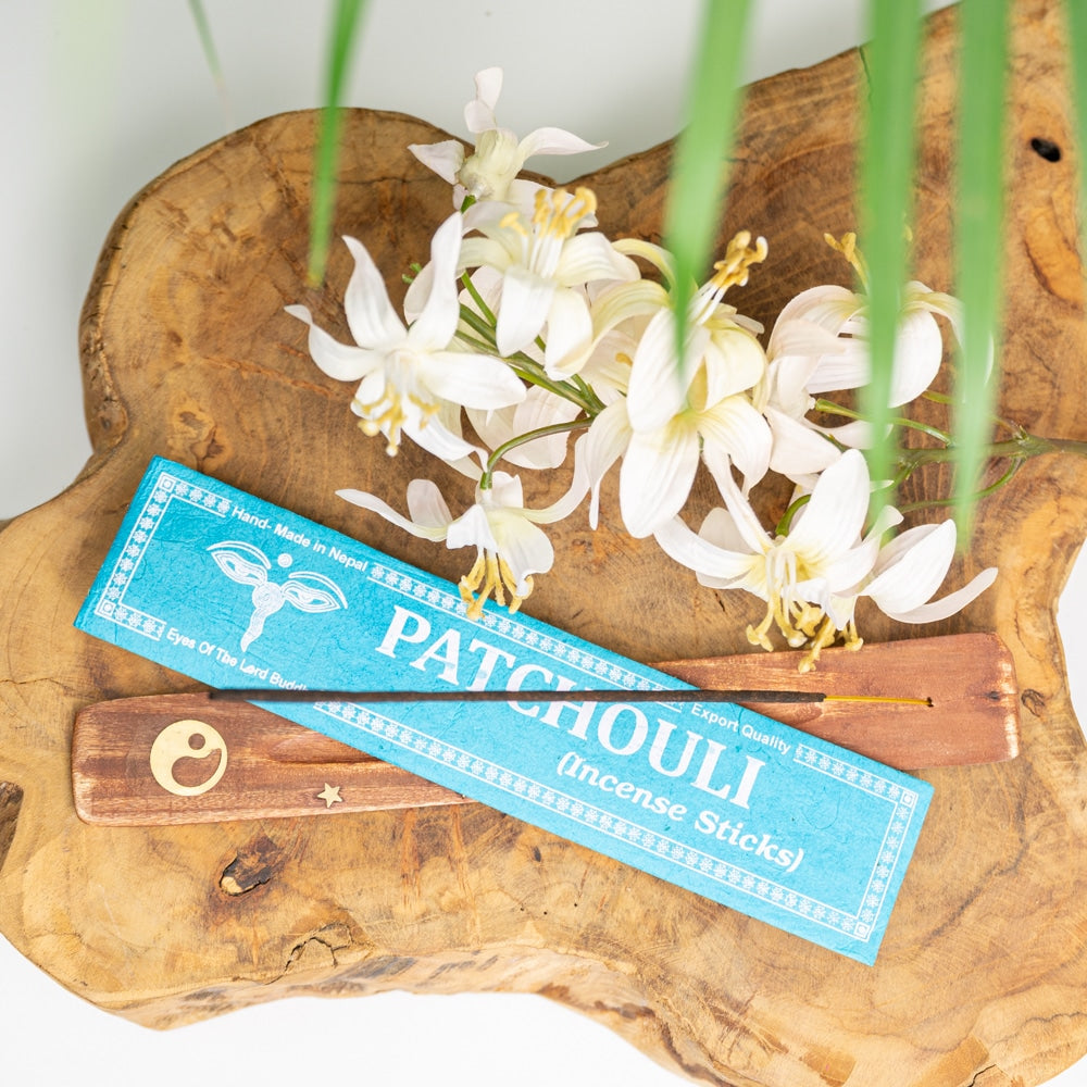 Wierook Tibetaans Stokjes – Patchouli (15 stuks)