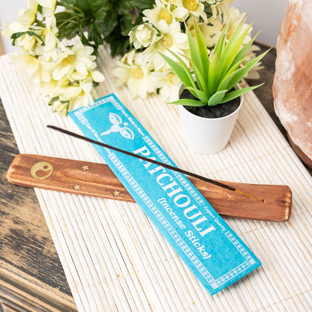 Wierook Tibetaans Stokjes – Patchouli (15 stuks)