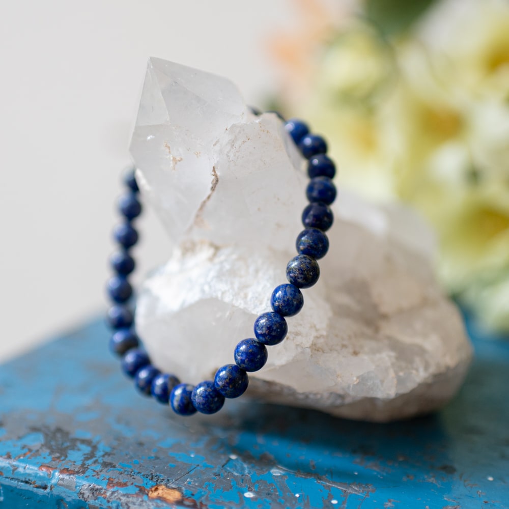 Edelsteen Armband Lapis Lazuli (6 mm)