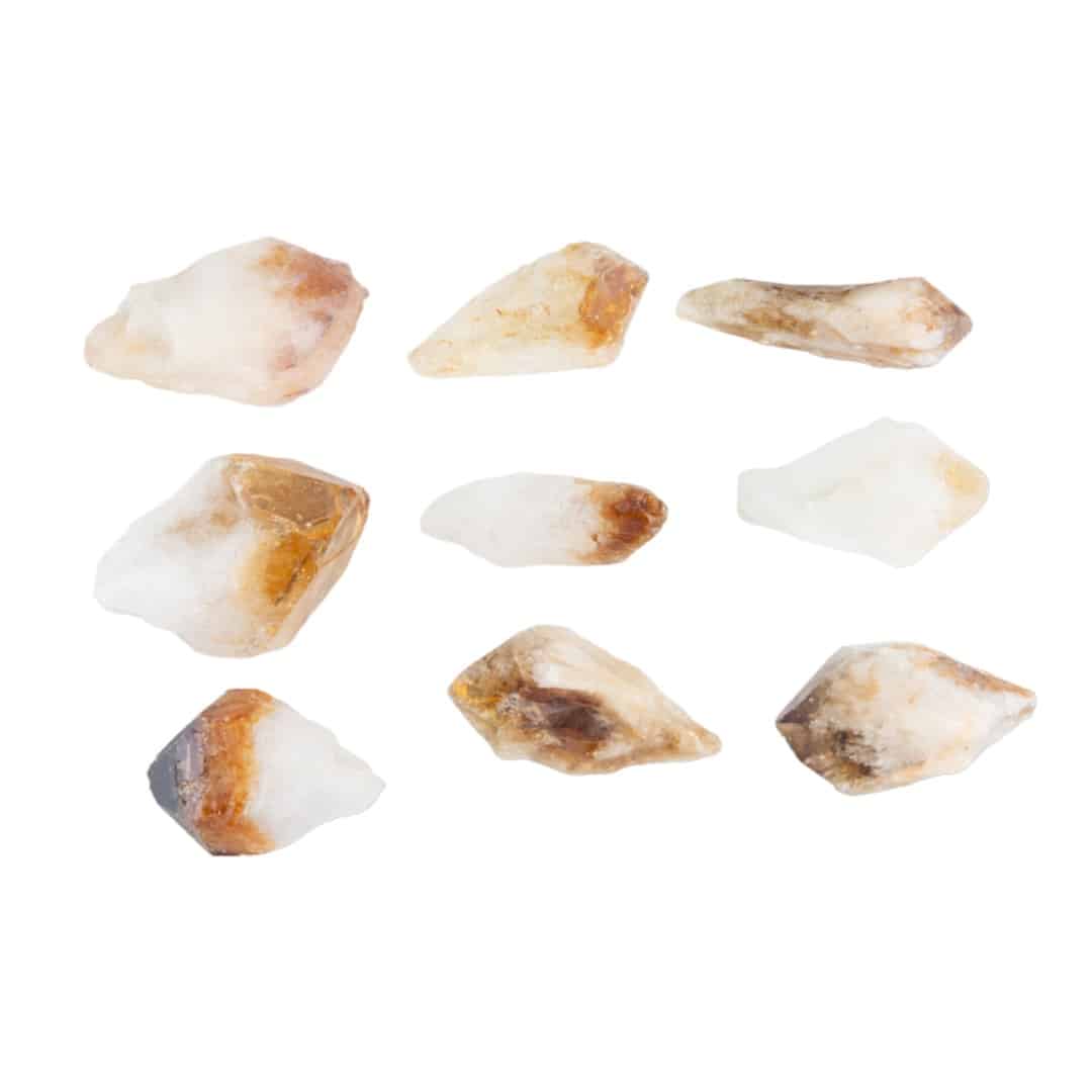 Ruwe Citrien Edelsteen Punt 6 – 10 cm