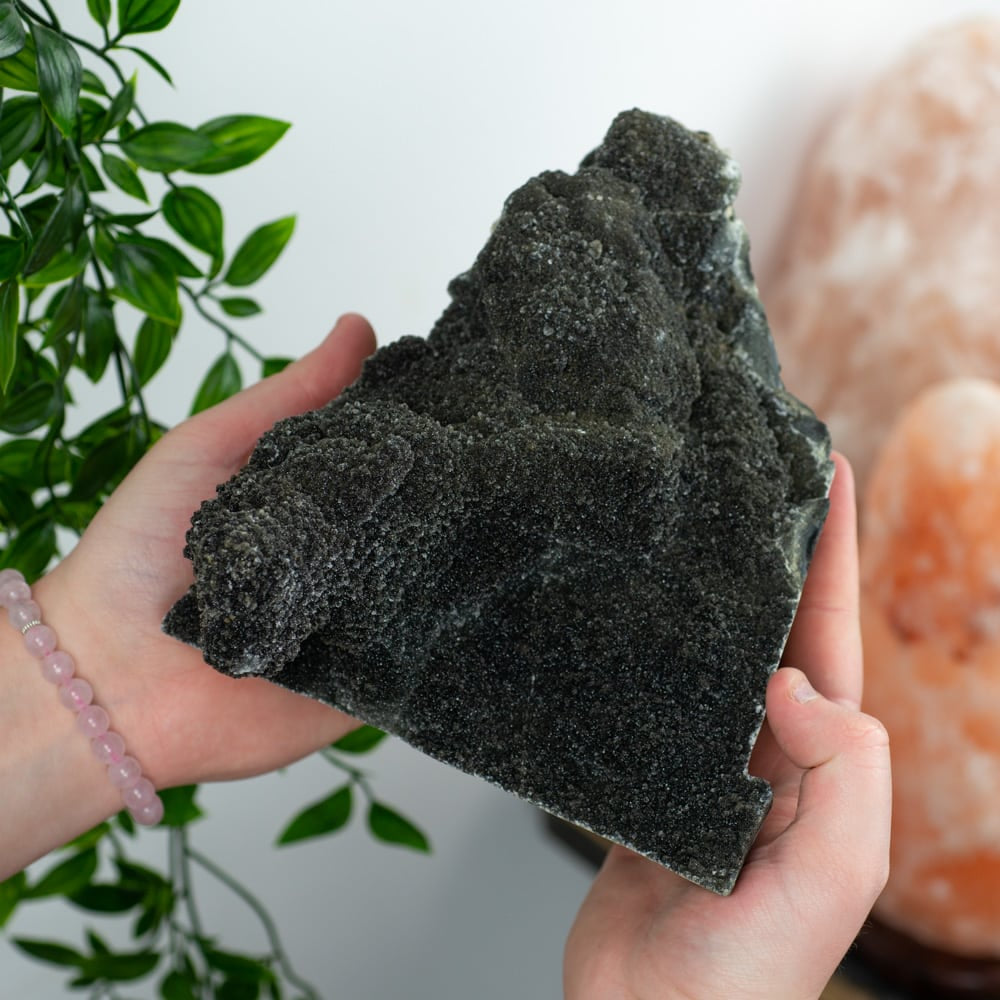 Ruwe Zwarte Amethist Edelsteen Geode Staand 2000 – 3500 gr