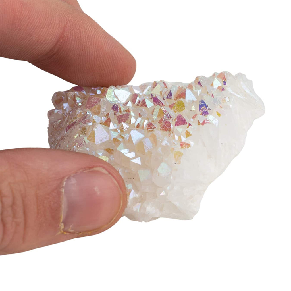 Ruwe Aura Kwarts Edelsteen Cluster  30-80 mm