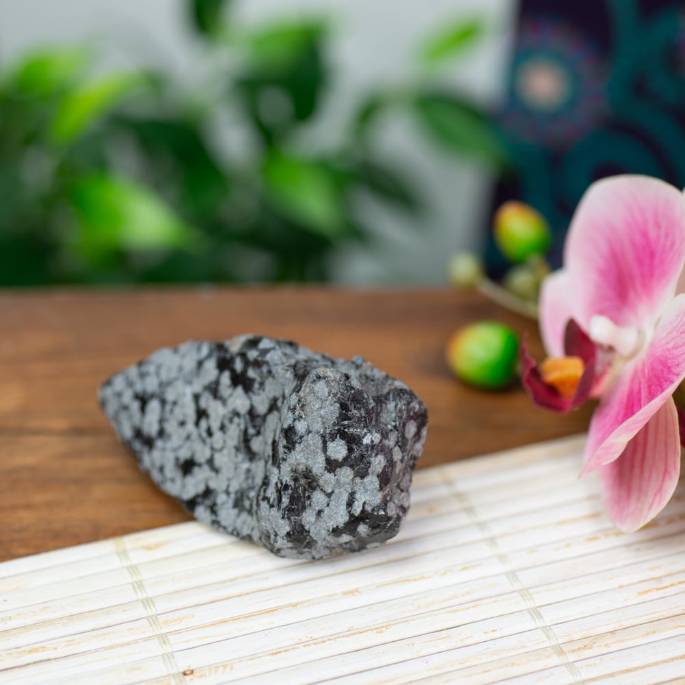 Ruwe Sneeuwvlok Obsidiaan Edelsteen 4 – 6 cm
