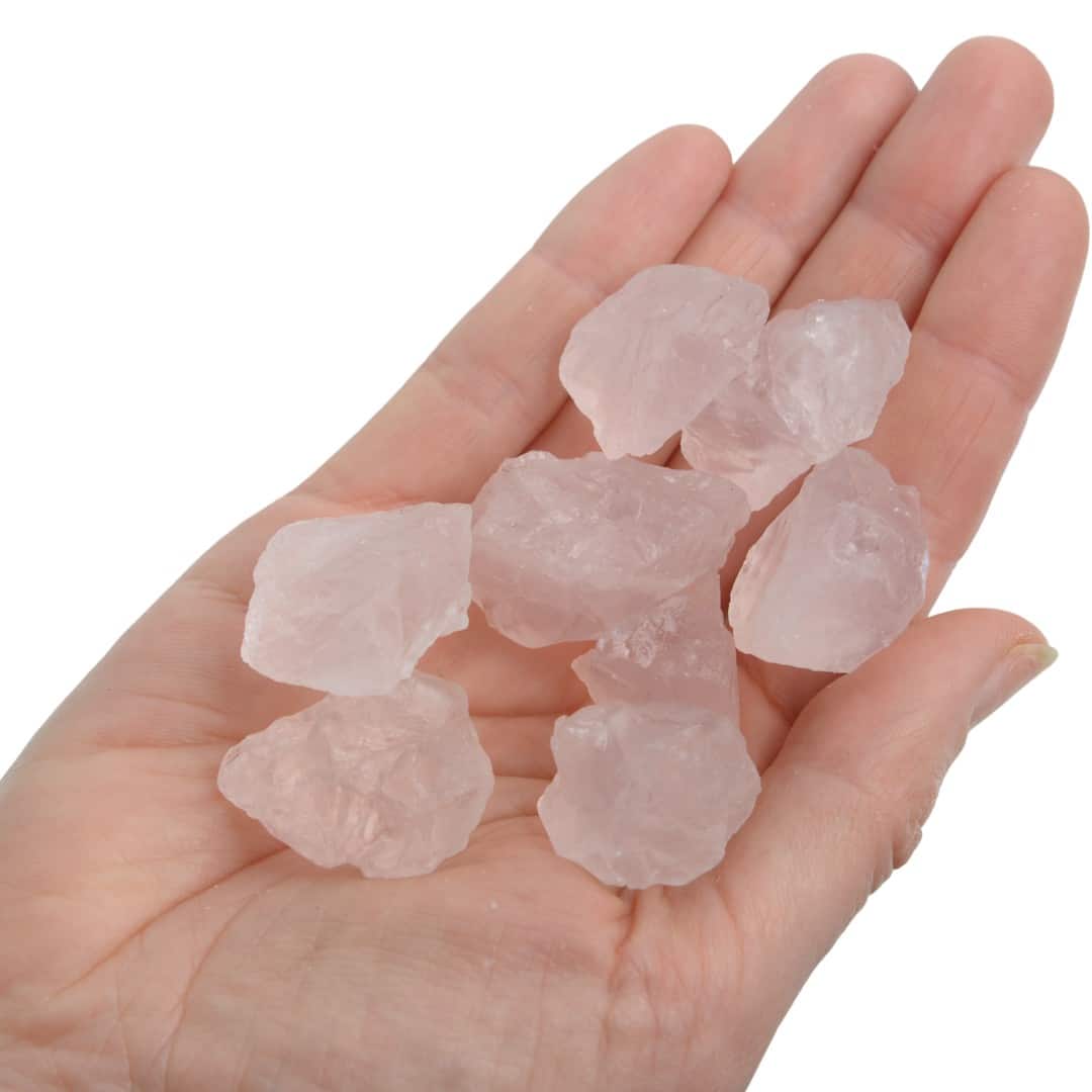 Ruwe Edelstenen Rozenkwarts – 20-30 mm – 1KG