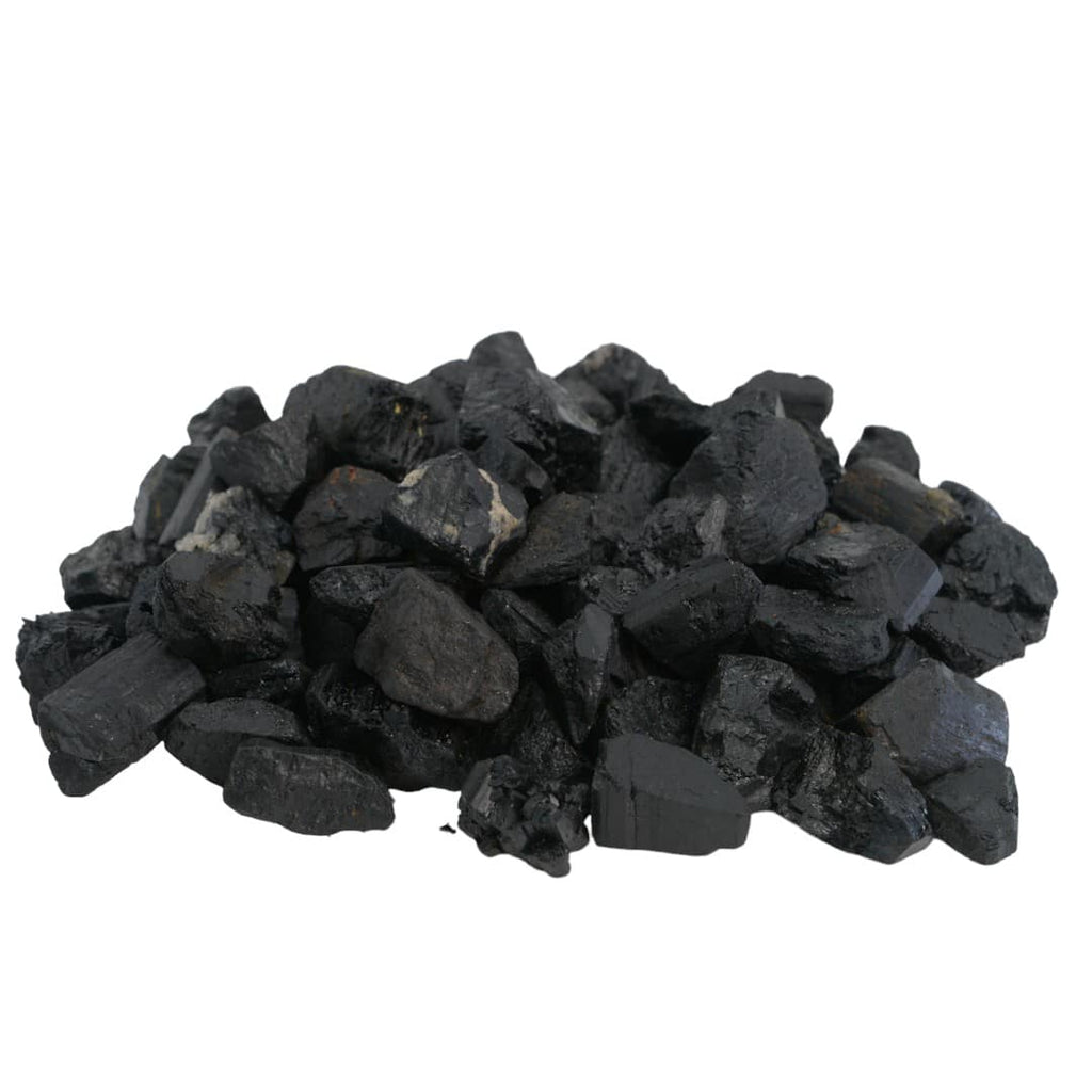 Ruwe Edelstenen Zwarte Toermalijn – 20-30 mm – 1KG