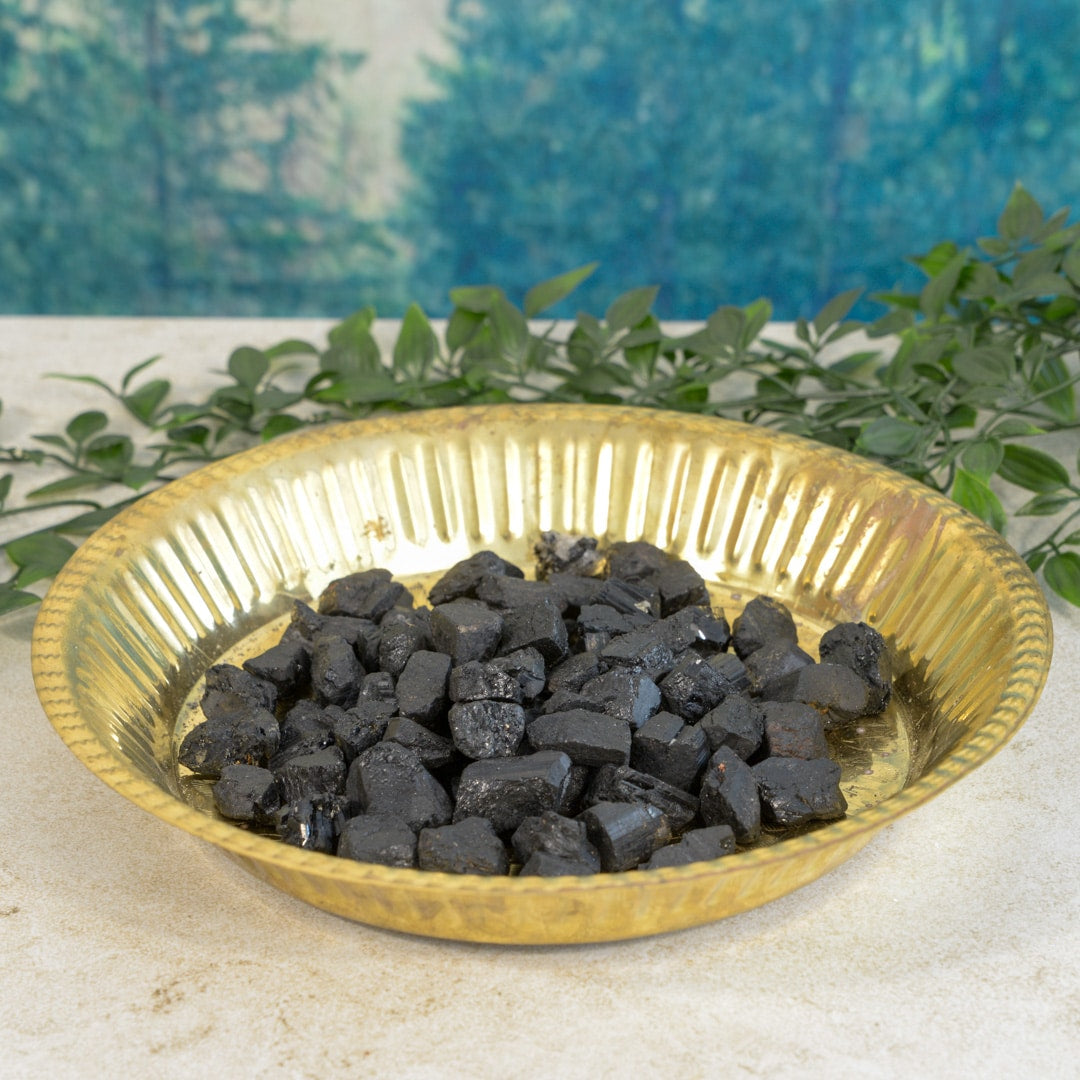 Ruwe Edelstenen Zwarte Toermalijn – 20-30 mm – 1KG