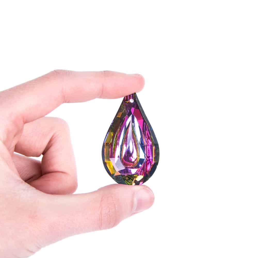 Regenboogkristal Bindi Multicolor AAA Kwaliteit