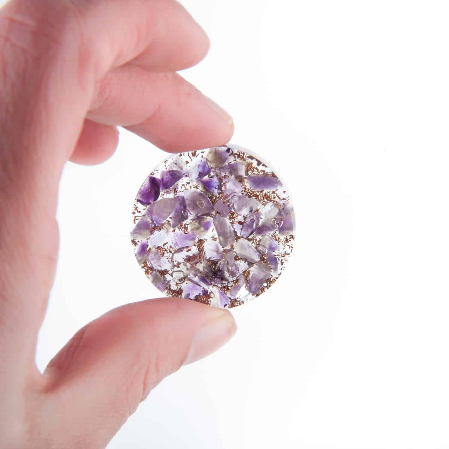 Orgone Chakra Stenen in Opbergdoos