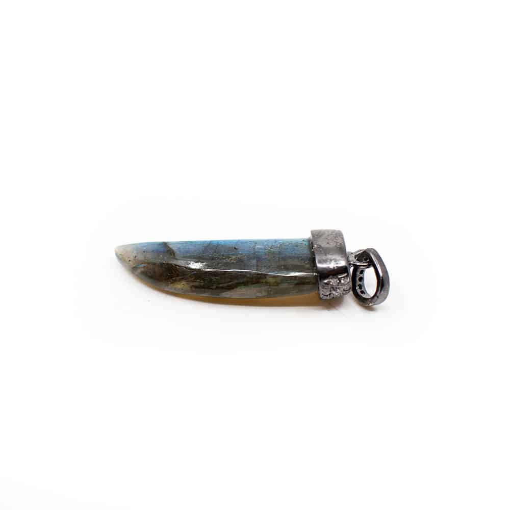 Labradoriet Edelsteen Hanger 925 Zilver – A+ Kwaliteit