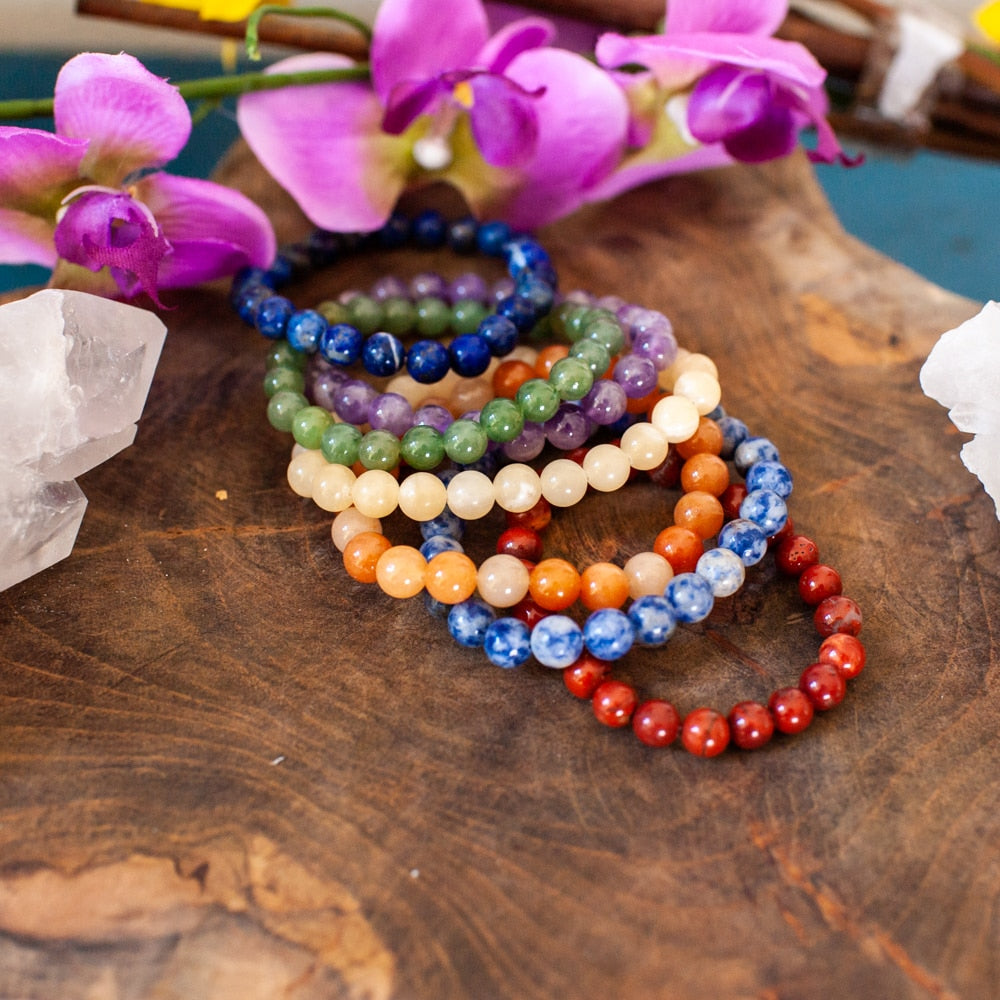 Edelsteen Armband Chakra (set van 7)