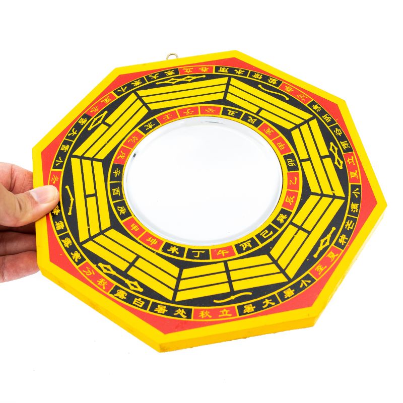 Feng Shui Bagua Mirror Sphere (20 cm)-Global Food Hub