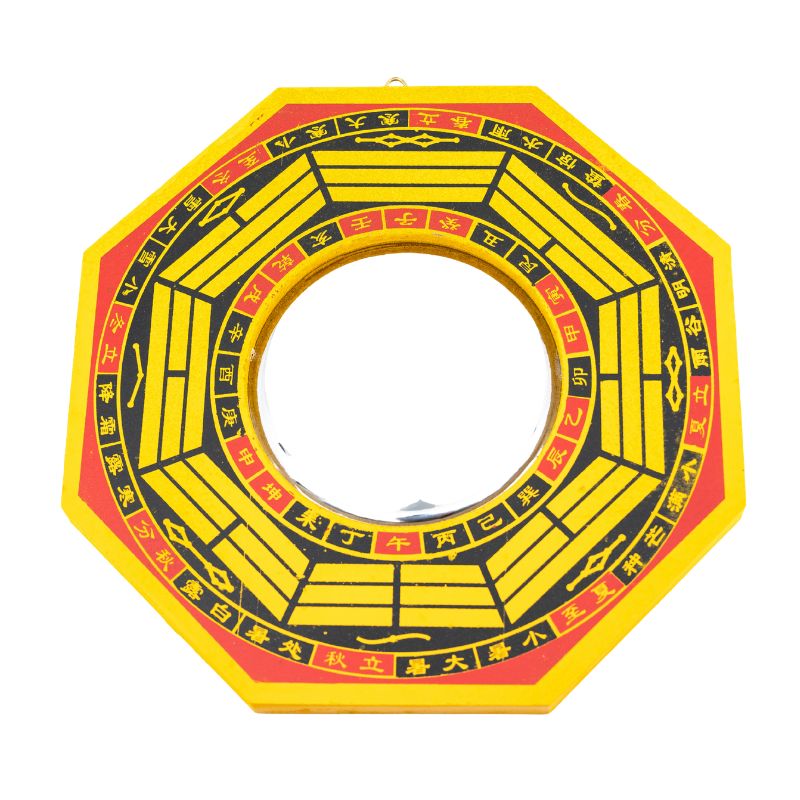 Feng Shui Bagua Mirror Sphere (20 cm)-Global Food Hub