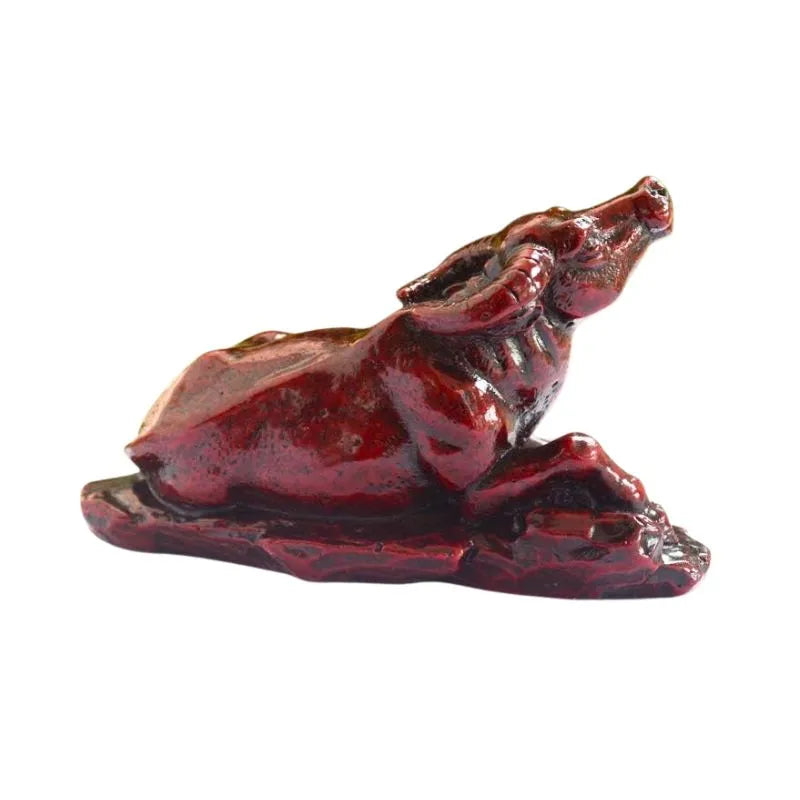Feng Shui - Chinese Zodiac Bull Figurine (65mm)-Global Food Hub