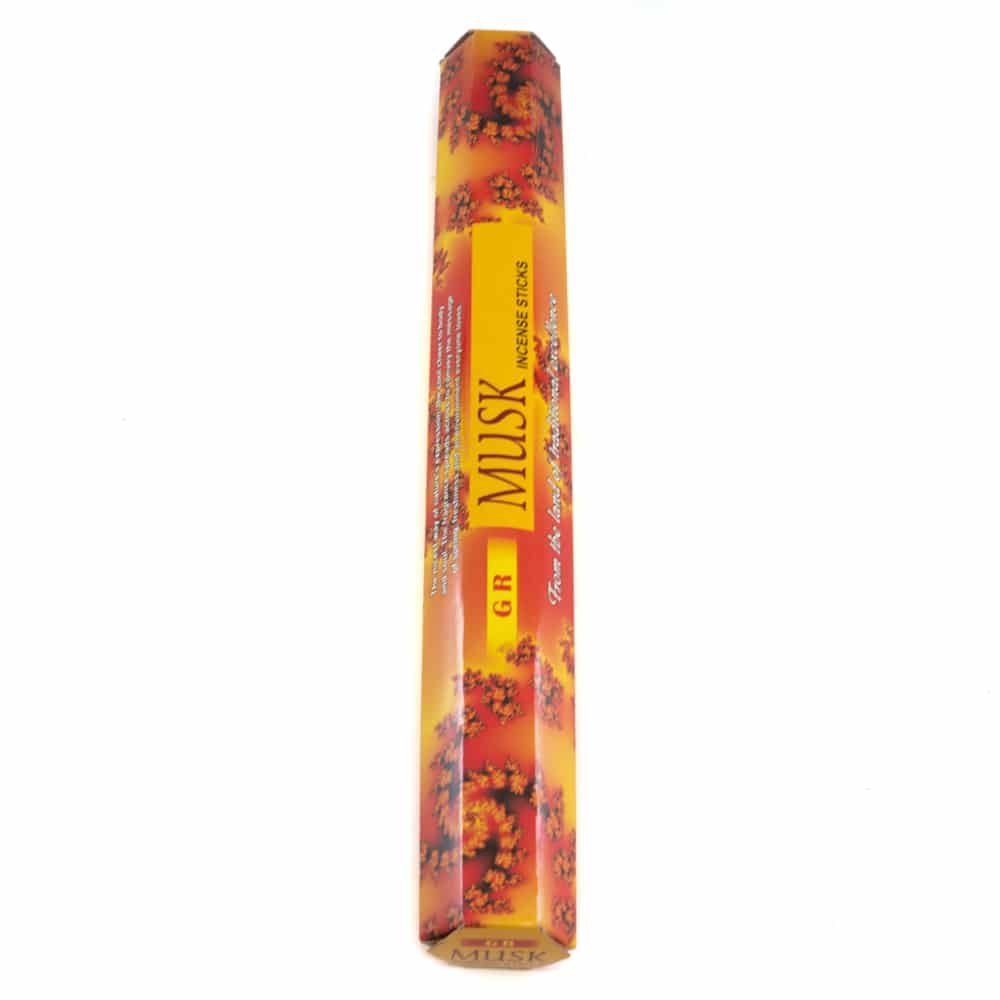 G.R. Wierook – Musk – Wierookstokjes (20 stuks)