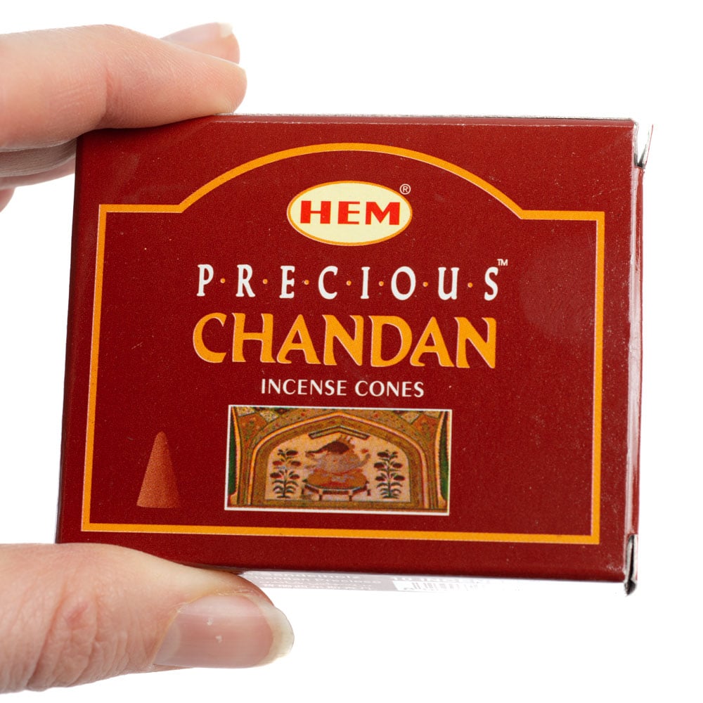HEM Wierook Kegels Precious Chandan (1 doosje)