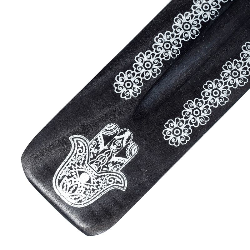 Wierookplankje Hamsa Hand Mangohout – per stuk