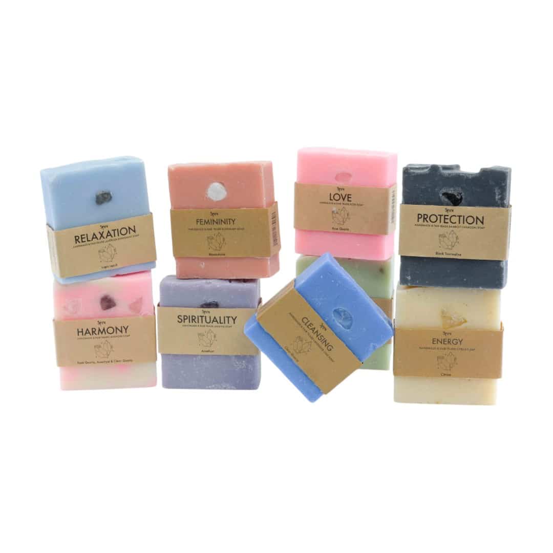 Luxe Edelsteen Zeep Cadeauset