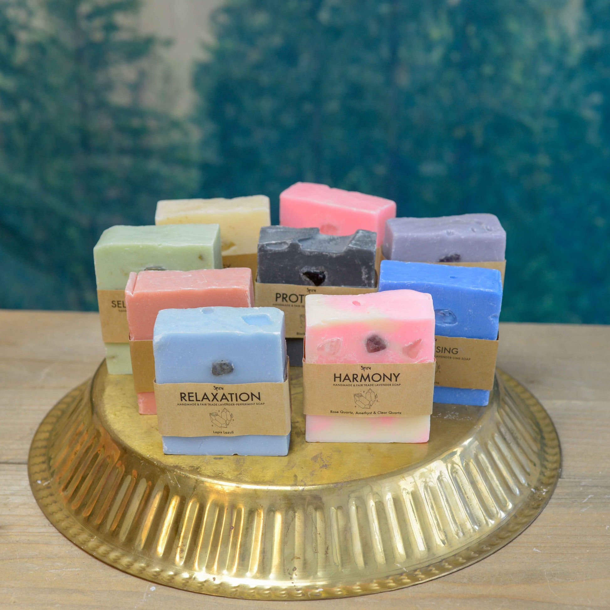 Luxe Edelsteen Zeep Cadeauset