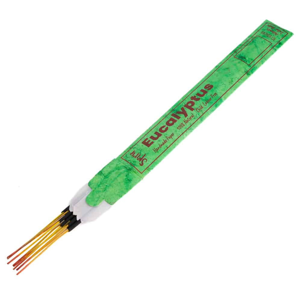 Spiru Wierookstokjes Traditioneel – Eucalyptus (10 sticks)