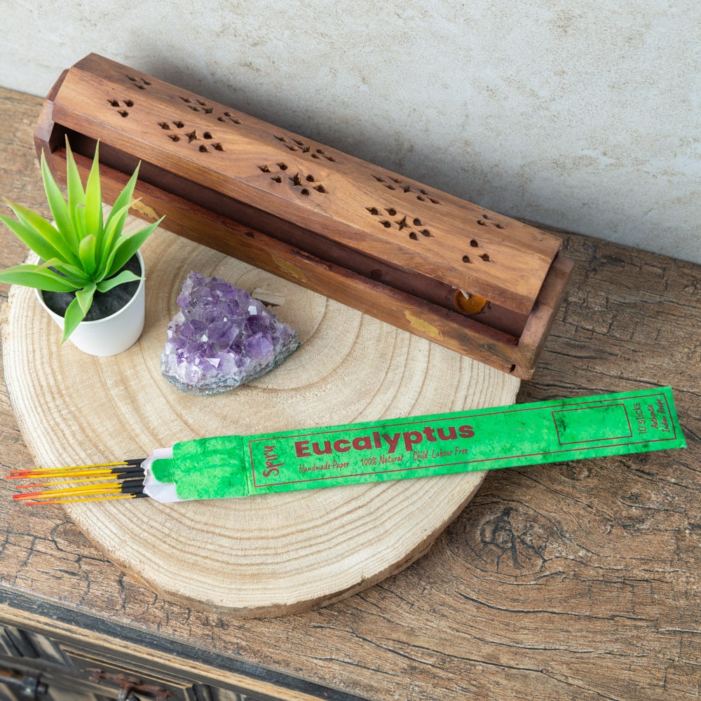 Spiru Wierookstokjes Traditioneel – Eucalyptus (10 sticks)
