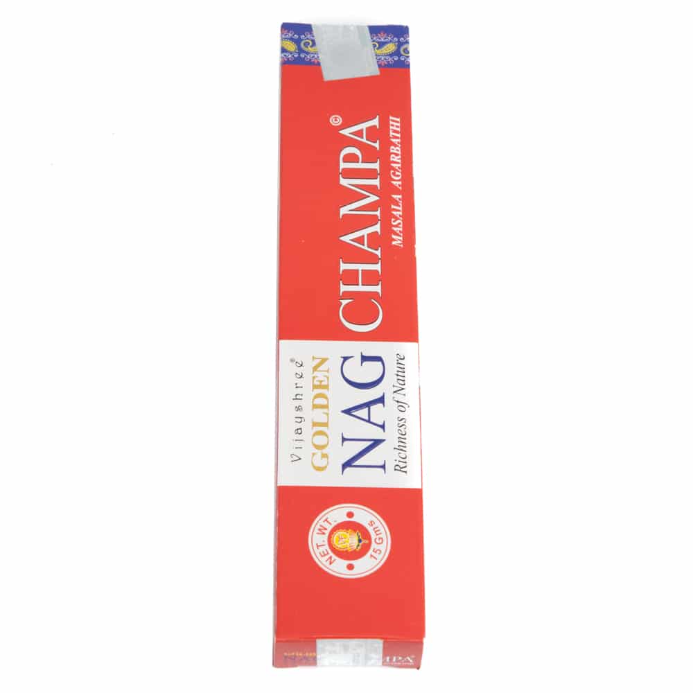 Golden Nag Champa Wierook  (1 pakje)