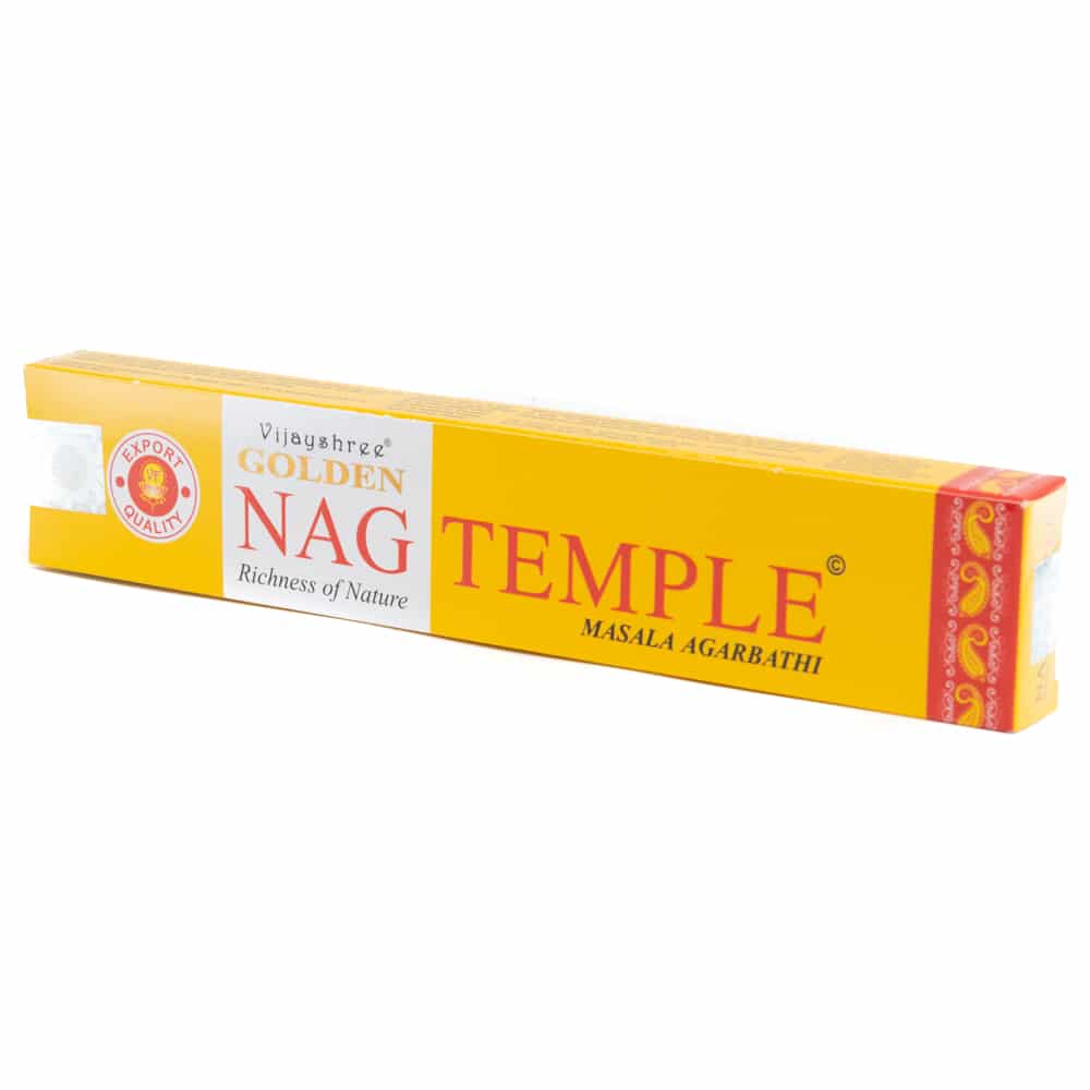 Golden Nag Tempel Wierook (1 pakje)