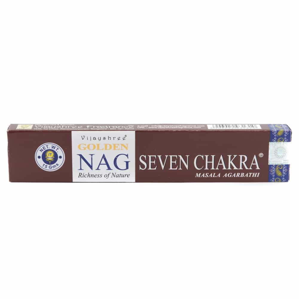 Golden Nag 7 Chakra Wierook (1 pakje)