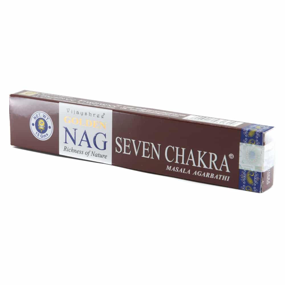 Golden Nag 7 Chakra Wierook (1 pakje)