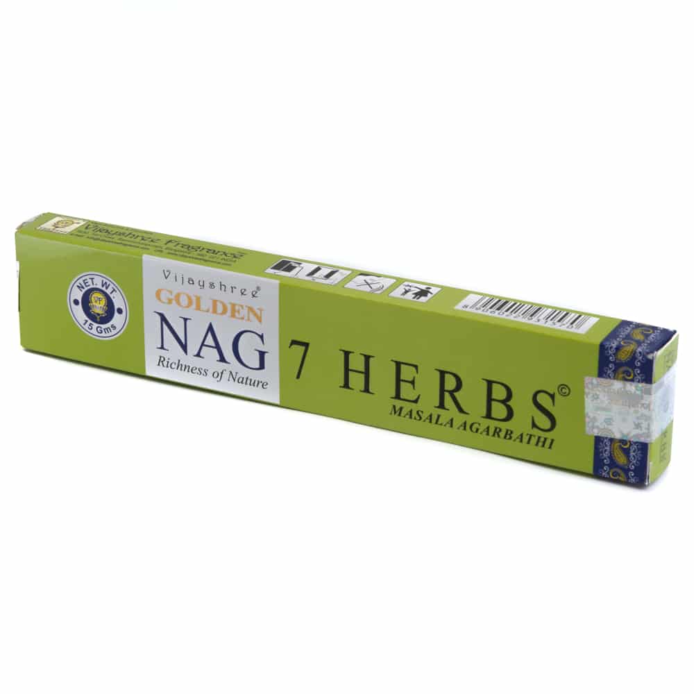 Golden Nag 7 Kruiden Wierook (1 pakje)