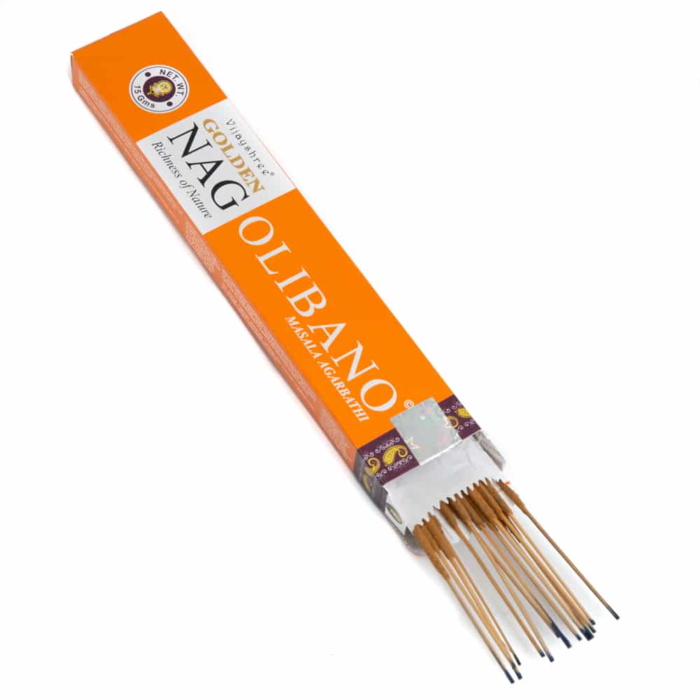 Golden Nag Olibanum Wierook (1 pakje)
