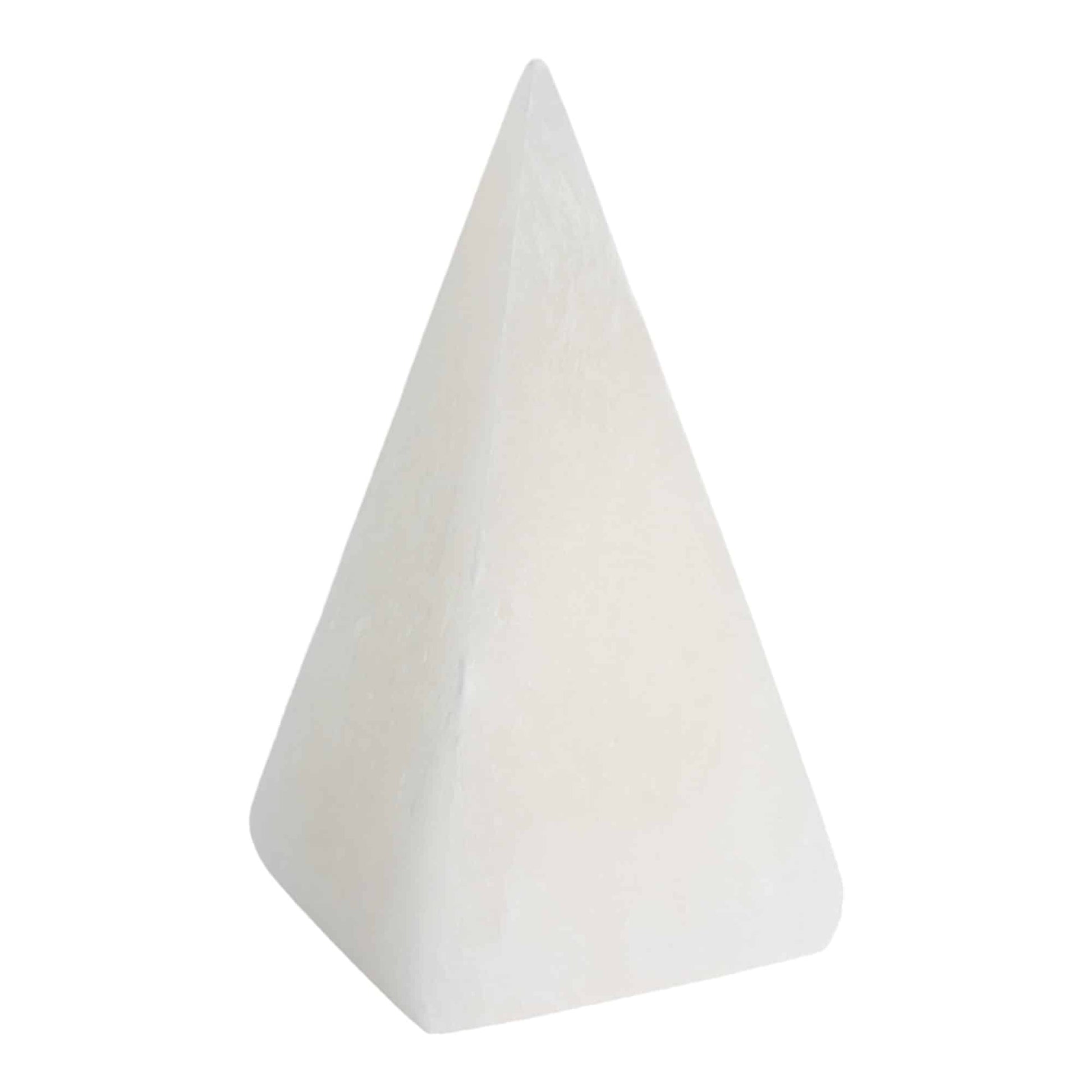 Edelsteen Seleniet Piramide – 10 cm